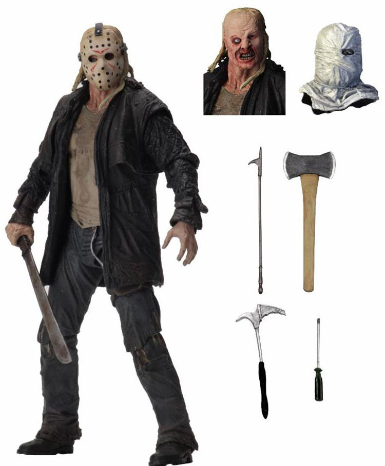 neca 黑色星期五13号 2009 杰森 jason 豪华版 7寸可动手办模型