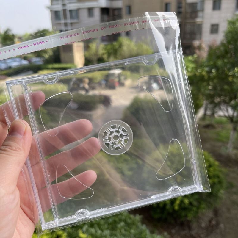 明单加厚盒透明盒盒可插封面单片双片光盘盒碟盒收纳盒-阿里巴巴