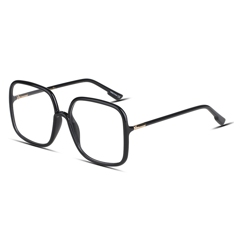 gm素颜黑框近视眼镜网红大框防蓝光镜架防辐射时尚显脸小dion板材
