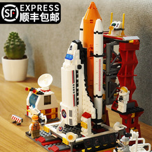 航天飞机儿童六一生节日礼物1012岁益智力拼装积木男孩火箭玩具6