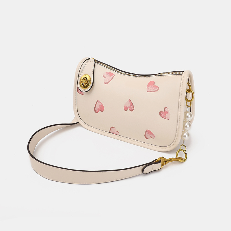 23年工厂直销抖快直播一件代发寇家轻奢品质同款麻将腋下新月女包