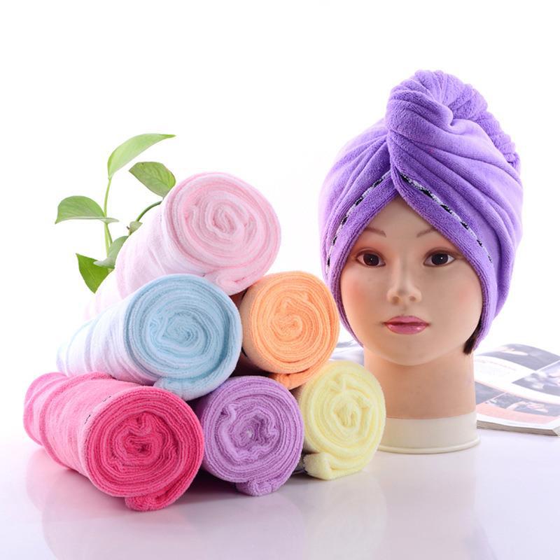 Hair-Drying Cap Women's Wipe Hair Quick-Drying Towel Thickened Absorbent Beauty Salon Hair Towel Shower Cap Foreign Trade Hair Drying Towel Wholesale