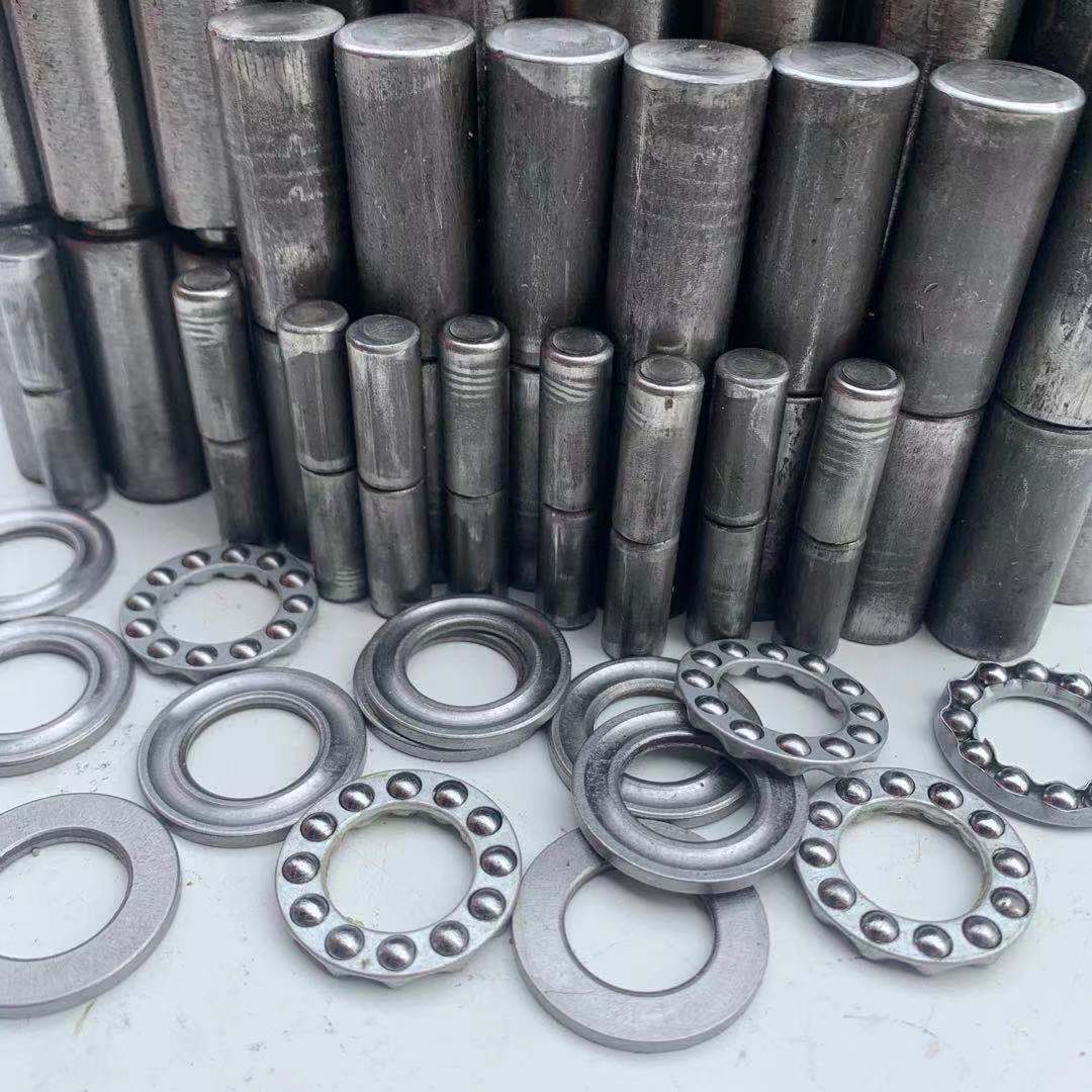 现货工业承重轴承门铰可脱卸转轴天地轴圆柱合页焊接子母门轴转芯