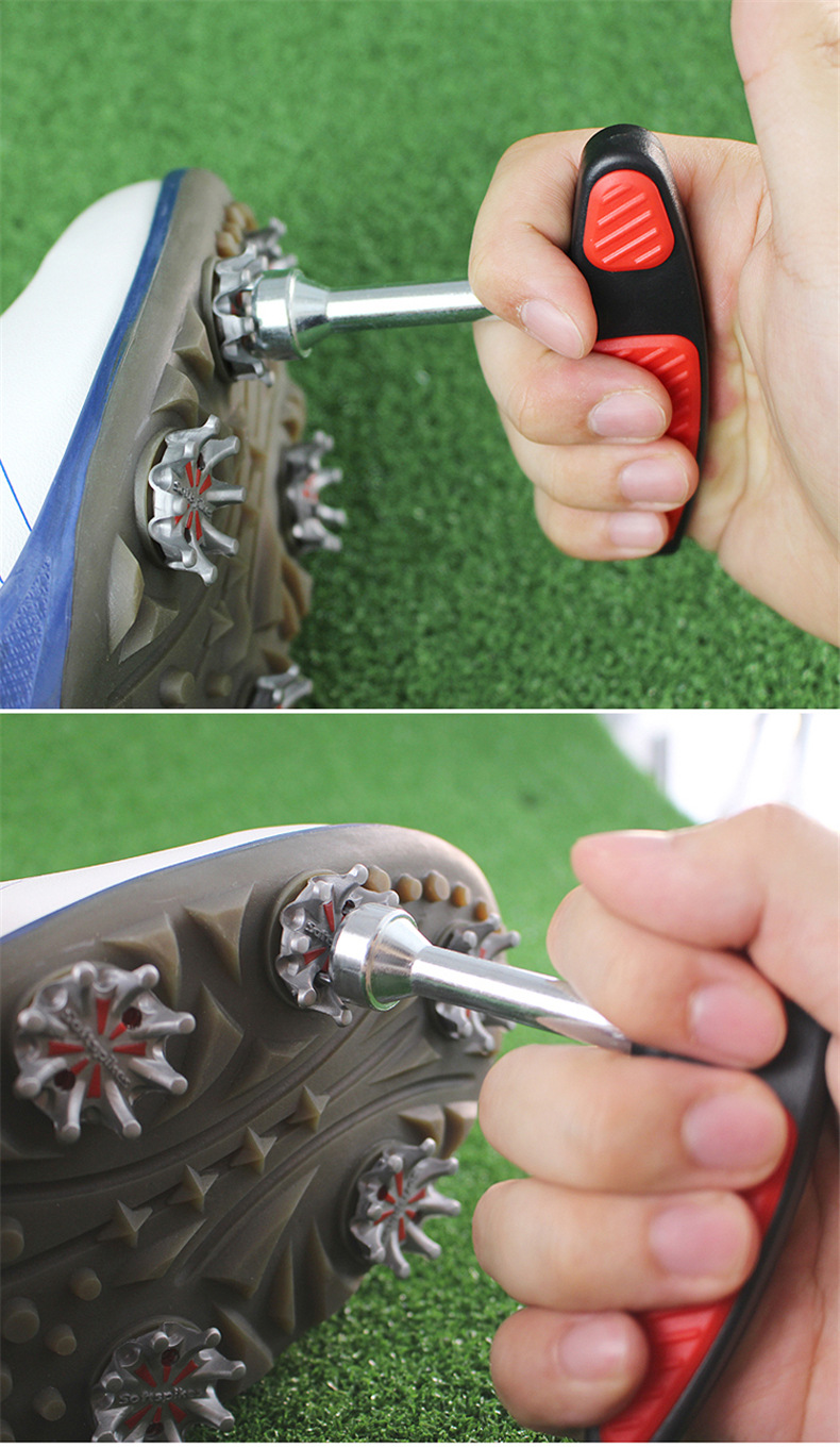 高尔夫球鞋鞋钉起钉器转钉器 鞋钉扳手起子 小工具配件用品
