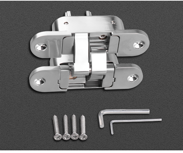 荐 折叠门隐藏合页 隐形门三维可调合页 外开式隐形门铰链