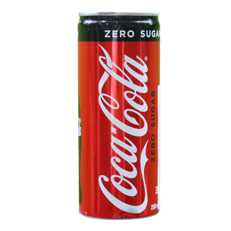 韩国进口cocacola可口可乐碳酸饮料250ml零度汽水夏季饮品细罐装