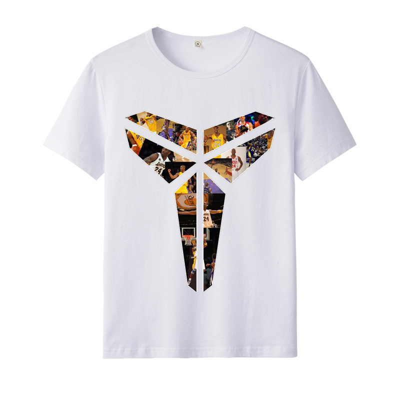 致敬纪念科比t恤湖人队kobe短袖黑曼巴衣服篮球训练半袖班服-阿里巴巴