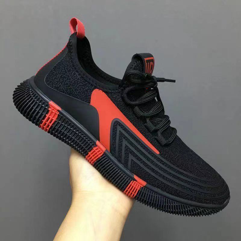 Spring and Autumn Shoes Men's Shoes Casual Korean Sports Running Shoes Cloth Shoes Daddy Shoes Men's Cloth Shoes Trendy Shoes