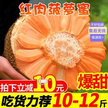 越南红肉菠萝蜜6-18斤一整个红心波罗蜜当季新鲜水果整箱包邮