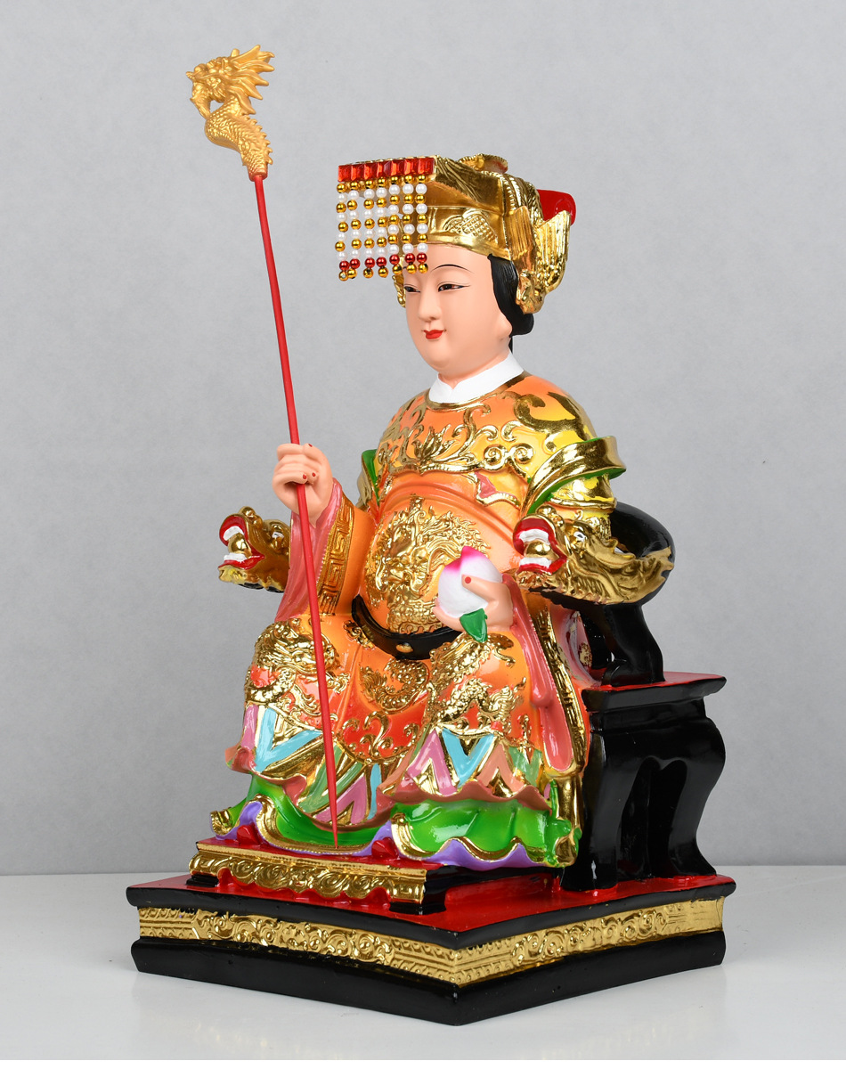 玉帝王母神像家用玉皇大帝王母娘娘瑶池金母树脂佛像摆件道教16寸