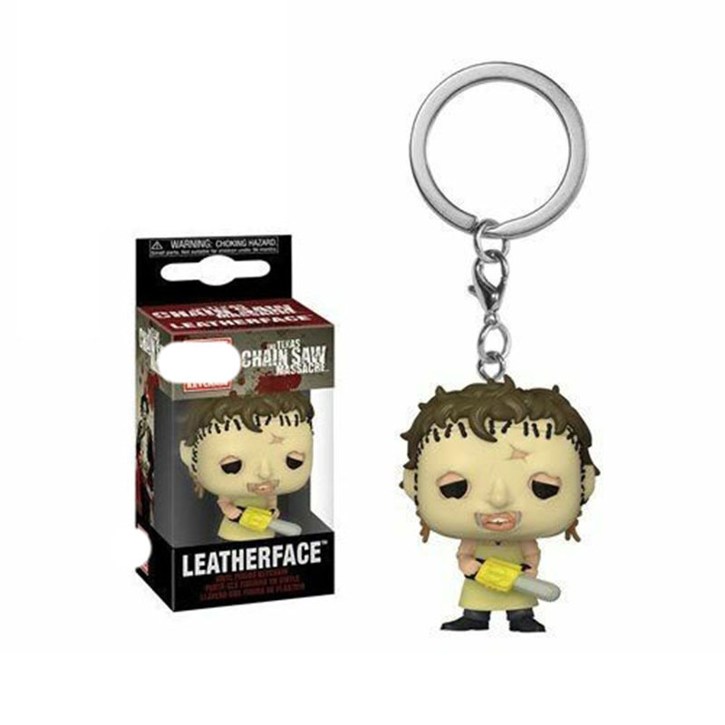 德州电锯杀人狂 电影周边 人皮脸 钥匙扣 挂件-阿里巴巴