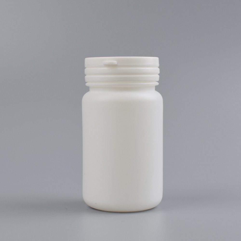 150gml撕拉盖塑料瓶白色hdpe口香糖牙粉鱼药瓶木糖醇包装分装瓶子