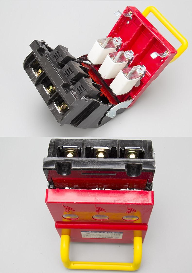 hr6-63a 熔断器式负荷隔离开关刀熔开关快速低压熔断器底座刀熔