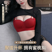 提拉内衣女小胸聚拢显大2024新款收副乳防下垂上托调整型文胸