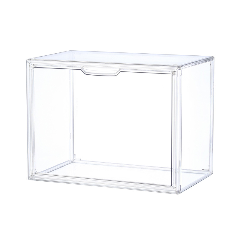 Transparent Stackable Dustproof Household Bag Storage Display Box Assembled High Transparent Collection Hand-Made Storage Cabinet