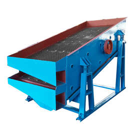 石子筛2040型双层震动筛全自动直线振动筛砂矿设备震动多层分离机