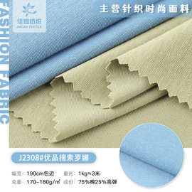 170g优品棉索罗娜 双面冰感平纹汗布 春夏潮牌短袖T恤裤装面料