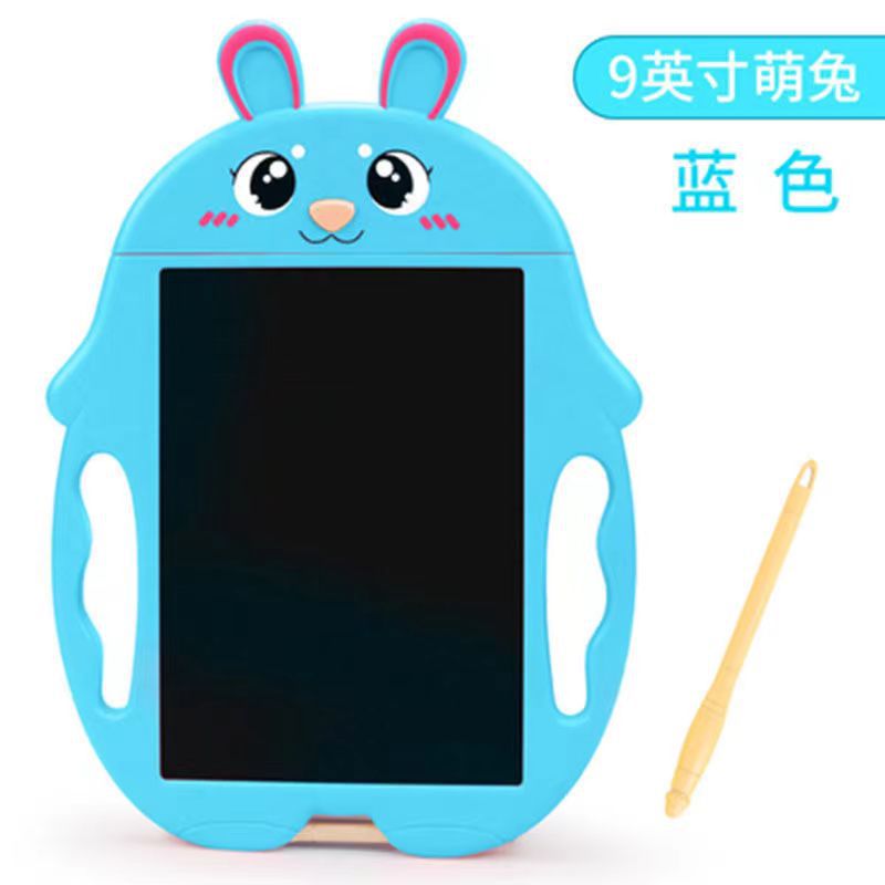 Children's LCD Handwriting Board Small Blackboard Household Non-Magnetic Color Graffiti Painting Drawing Board Baby Electronic Tablet
