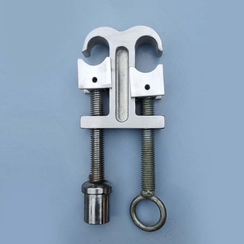 双头夹头带电作业引线水平锁杆线夹绝缘双头锁杆线夹厂家销售批发