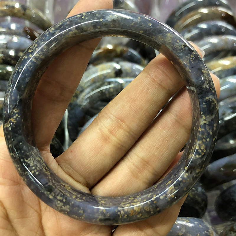 马达加斯加星空玛瑙手镯 民族风饰品 亚马逊跨境直播货源玛瑙手镯