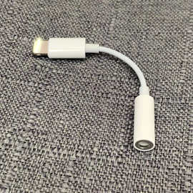 适用于转口lightning耳机转换线 耳机转口苹果耳机转接线音转接线