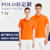 夏季透气速干翻领polo衫工作服定制马拉松运动会广告文化衫印logo|ru