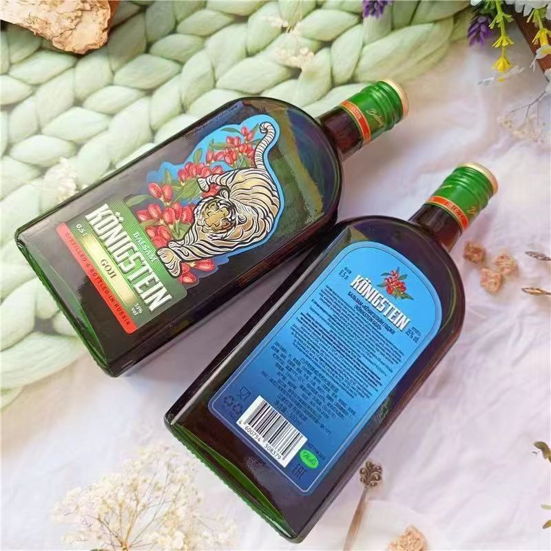 俄罗斯原装进口虎头酒小瓶酒虎头原酒强酊酒草酊酒蜜酊酒500ml
