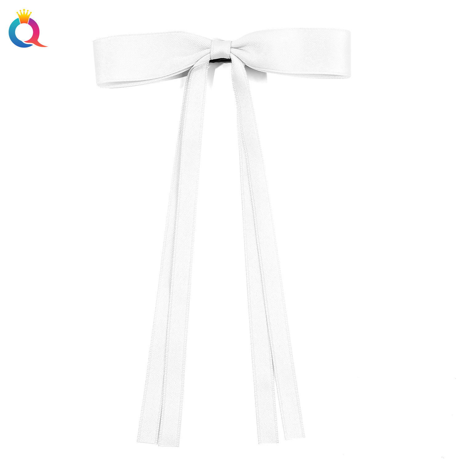 Cross-Border Ribbon Tie Barrettes Bow Ribbon Hairpin Barrettes Sweet Cute Side Duckbill Clip Hair Accessories Wholesale