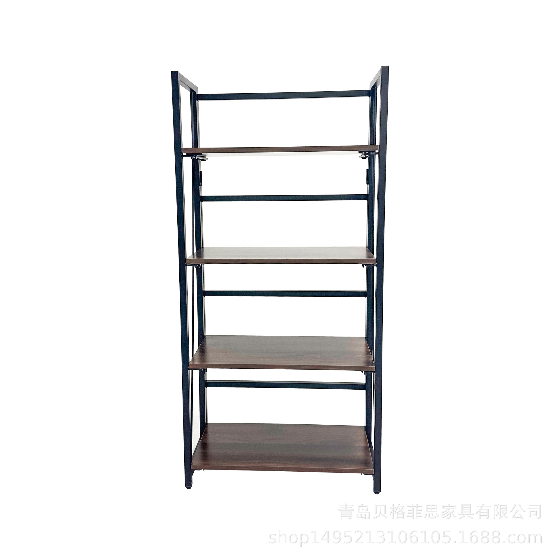 厨房折叠置物架多层落地式整理架微波炉烤箱架收纳架