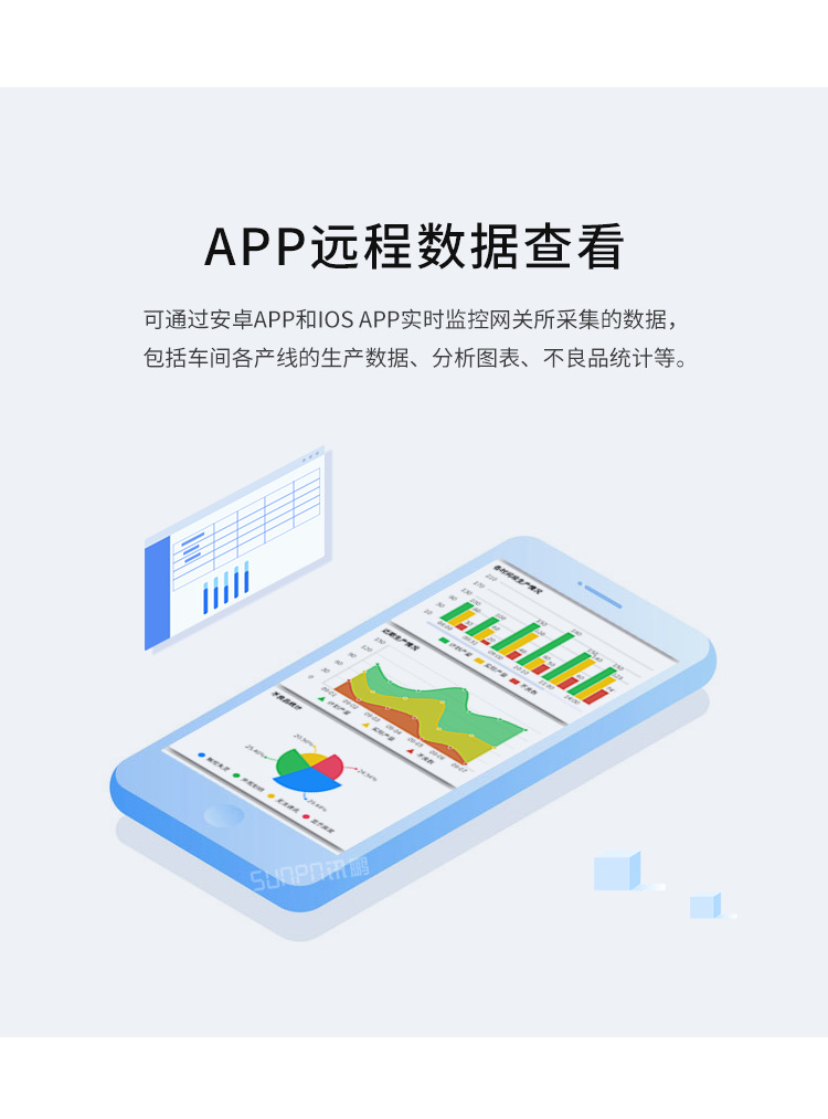 讯鹏工厂车间生产管理系统移动端app云看板实时进度数据监控软件