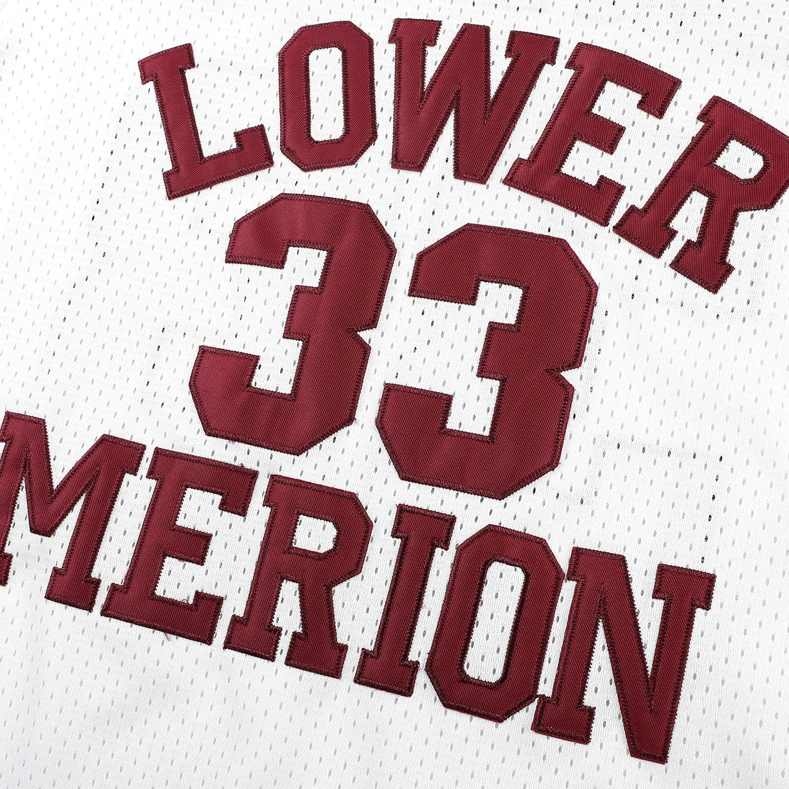 现货代发科比33号高中时期复古球衣亚马逊热卖服装绣花篮球服背心