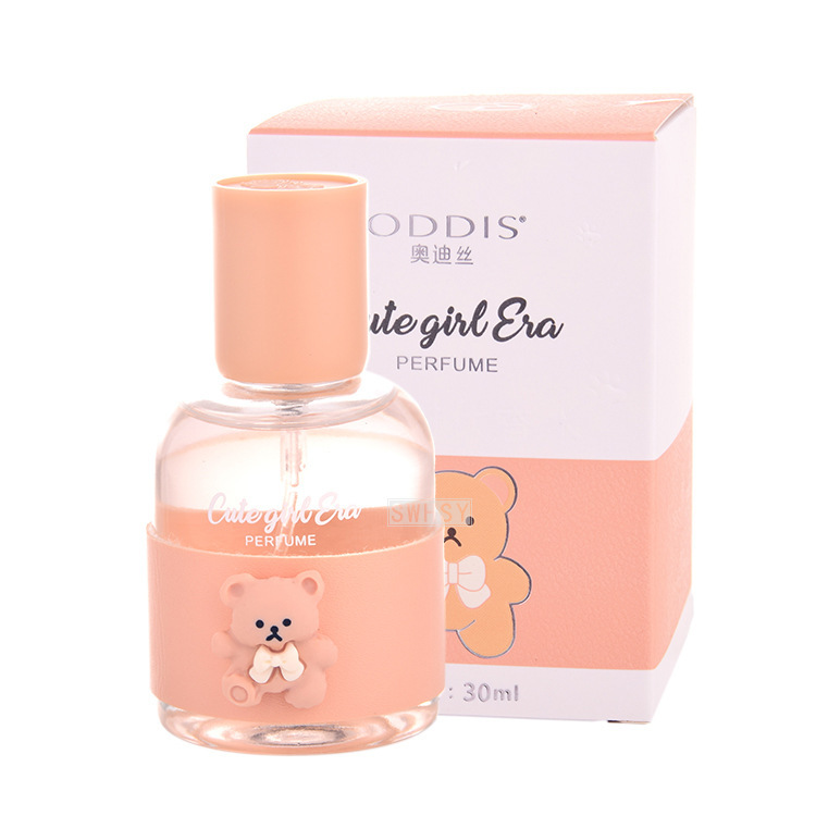 Oddis ODDIS Bear Perfume Student Girl Long-Lasting Light Perfume Fresh Floral and Fruity Perfume for Women 30ml