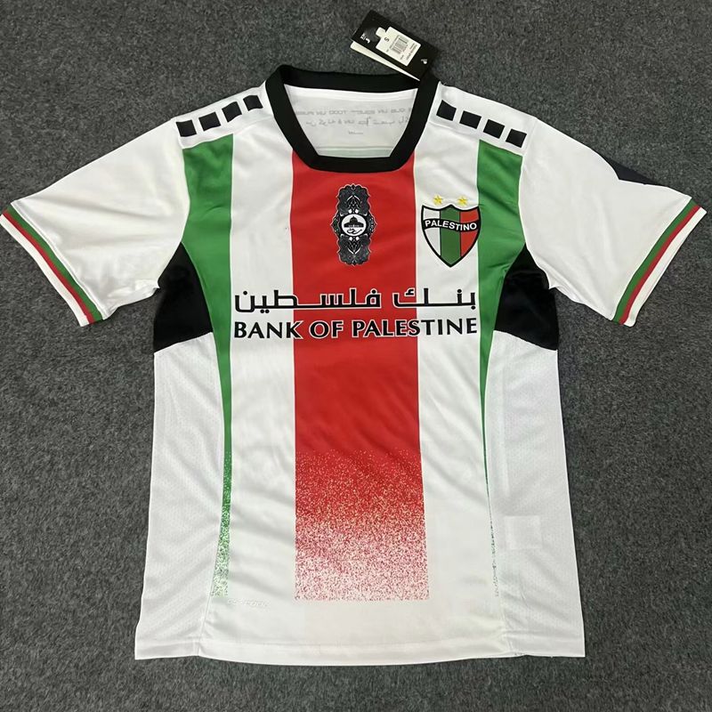 智利联赛24-25巴勒斯坦人球衣palestino卡拉斯索主客场足球服冷门