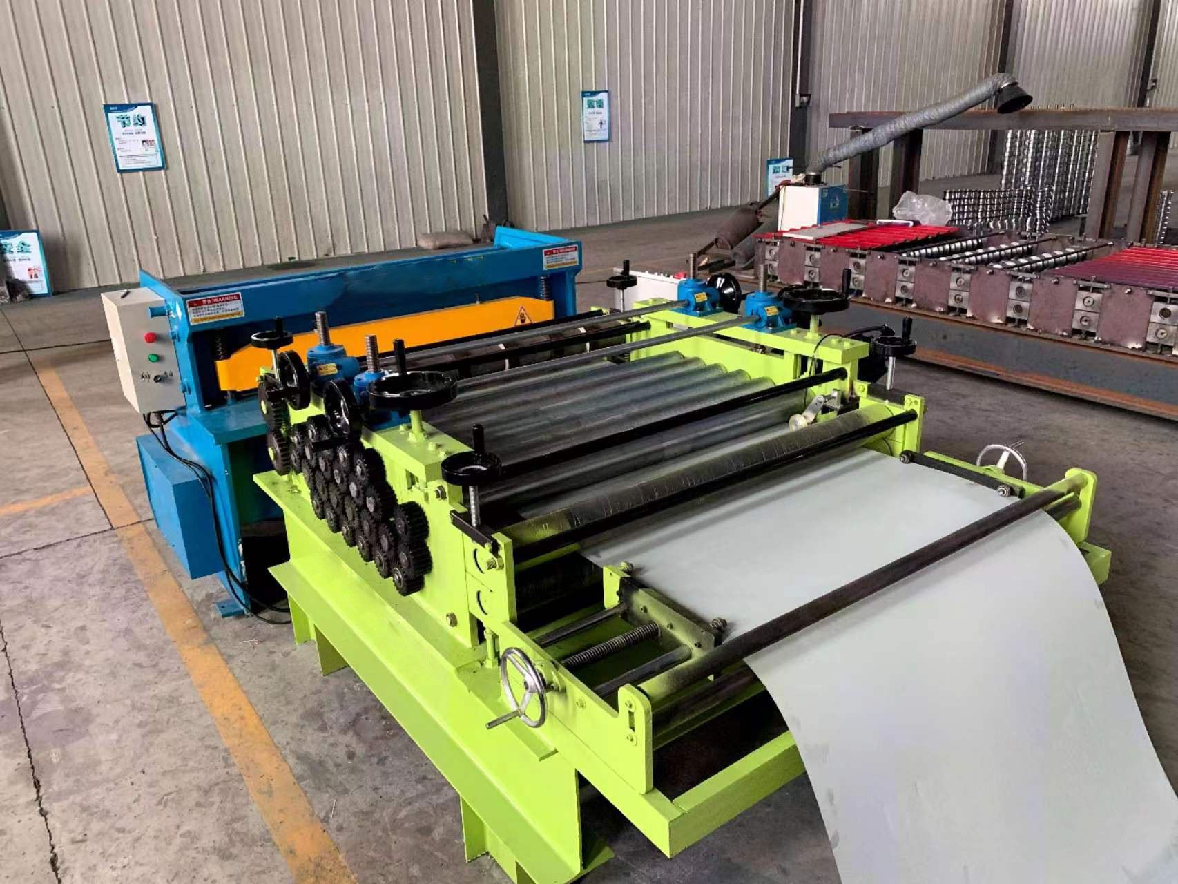 厂家供应全自动电动开平机 开平机流水线 适用于不锈钢板镀锌板金