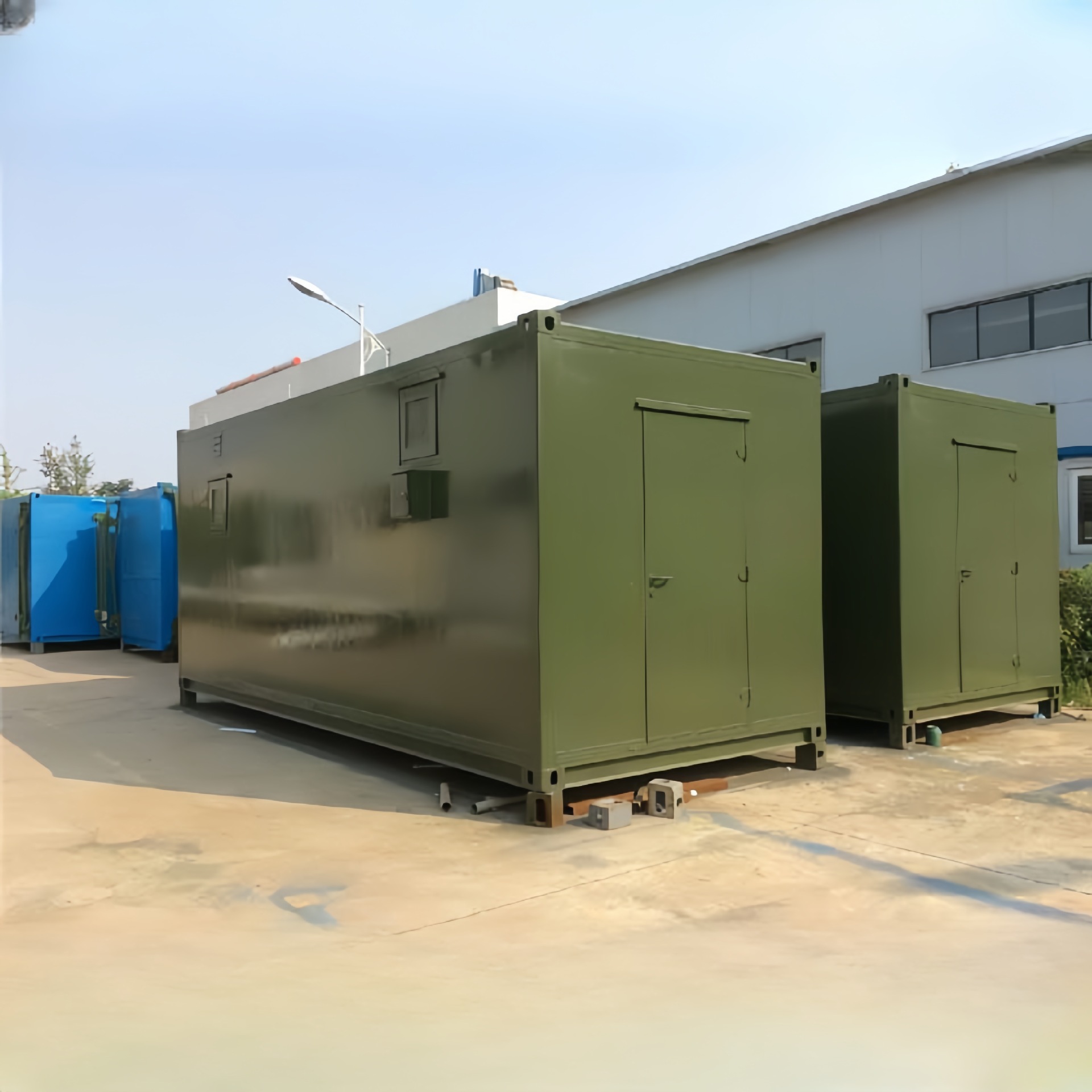 指挥方舱 集装箱移动房屋户外工地宿舍 野外移动集装箱房方舱