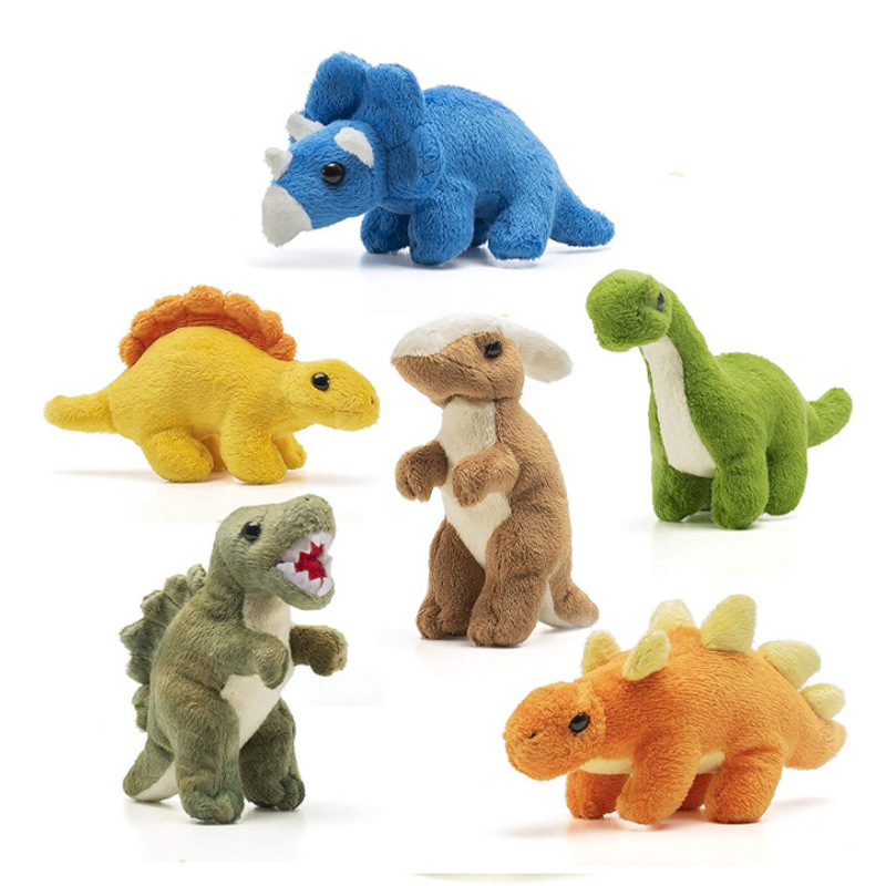 恐龙毛绒玩偶仿真霸王龙玩具公仔创意恐龙玩具套装儿童礼品批发