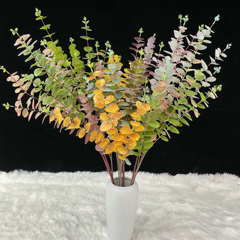 3d Printing 3 Fork 5 Fork Zamioculcas Leaves Simulation Green Plant Handmade Decorative Flowers Wholesale Living Room Restaurant Flower Arrangement Decoration Plug