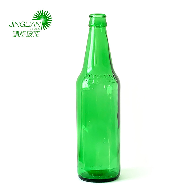 现货绿色玻璃瓶500ml,568ml青岛啤酒瓶批发玻璃酒瓶空瓶