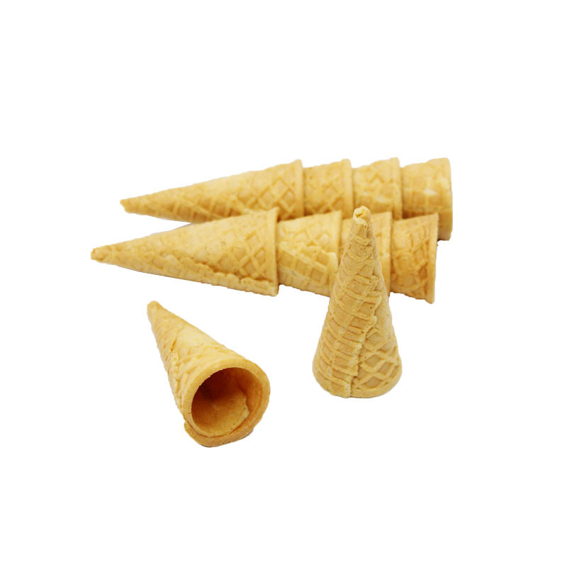 冰激凌迷你小脆皮蛋卷装饰 蛋糕裱花冰淇淋脆筒甜筒皮120个