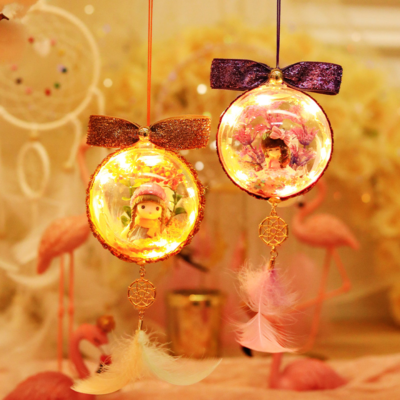 亿人 新款微景玩偶许愿球挂件装饰三八妇女节礼物创意活动小礼品