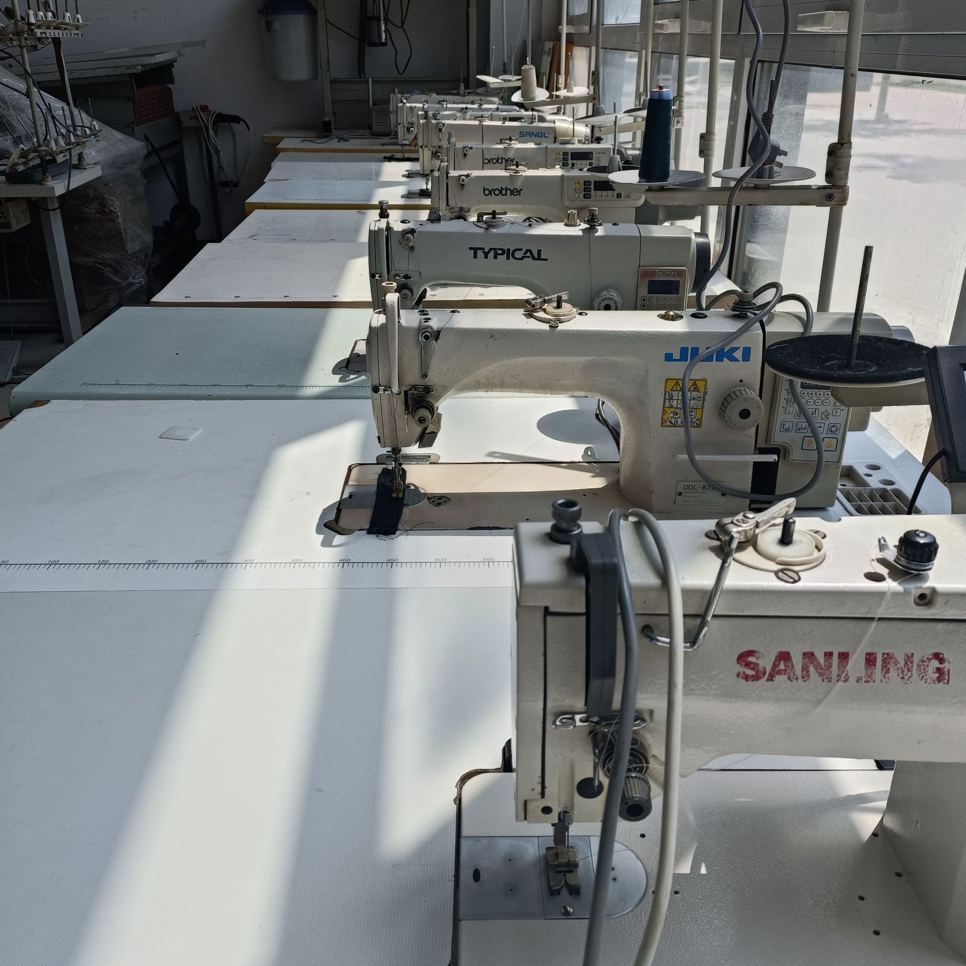 二手杰克布鲁斯电脑平车衣车工业平缝机服装设备四自动多功能