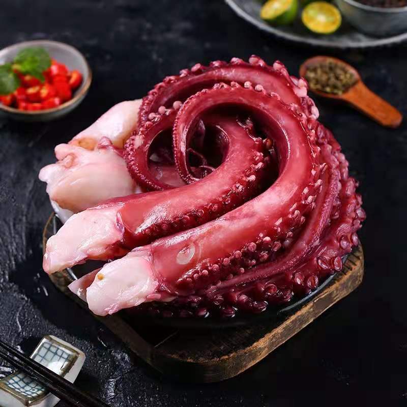 冷冻新鲜火锅章鱼足鱿鱼须