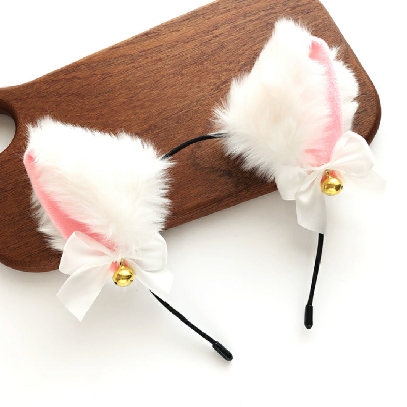 New Trend Instafamous Hairband Cat Ears Maid Cute Headwear Photo Cat Commission Headband Exquisite Hair Accessories Wholesale