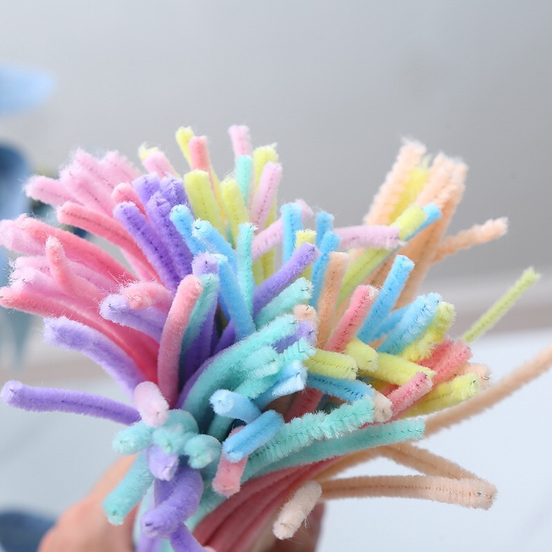 Free Tutorial Macaron Twisted Stick Dinosaur Diy Material Package Bouquet Hair Band Hair Root Dragon Child Handmade Children