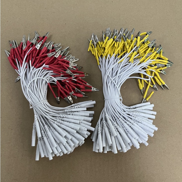 理疗仪夹子线 鳄鱼夹 华佗电针仪针灸夹子导线