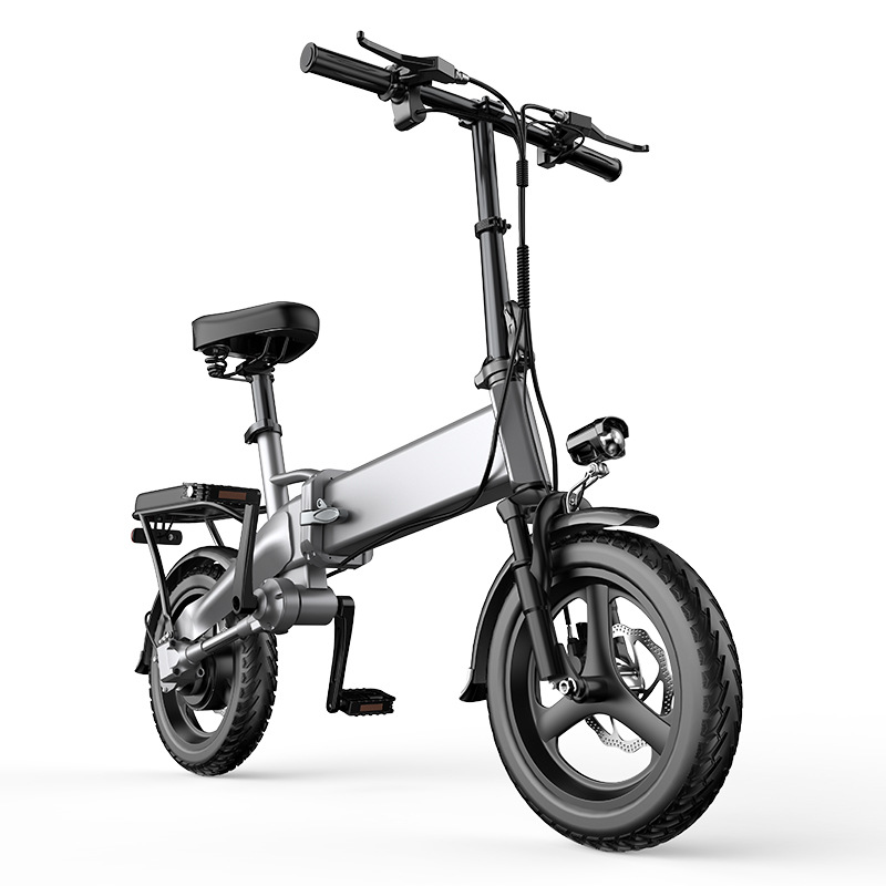 Shenzhen Manufacturer Two-Wheel Electrocar Electric Bicycle 48V Adult Folding Miniature Scooter Scooter Battery Car