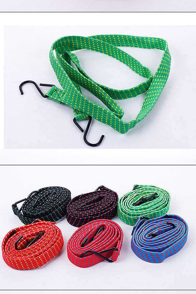 绳子摩托车绑带行李绳电动自行车牛筋橡皮筋货绳牛筋捆绑松紧工具