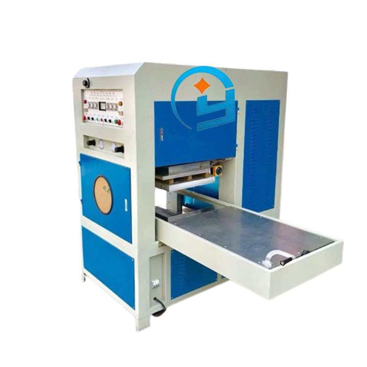 设备有限公司5年希尔强品牌高周波地毯压花机pvc喷丝拉绒压字机高频热