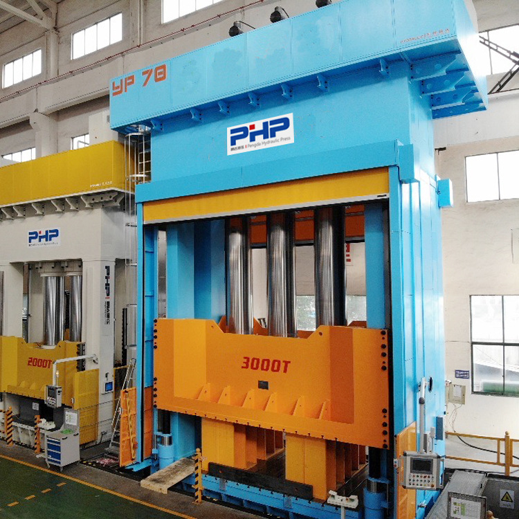 3000吨玻璃钢制品伺服液压机 热销型四柱框架式汽车保险杠液压机