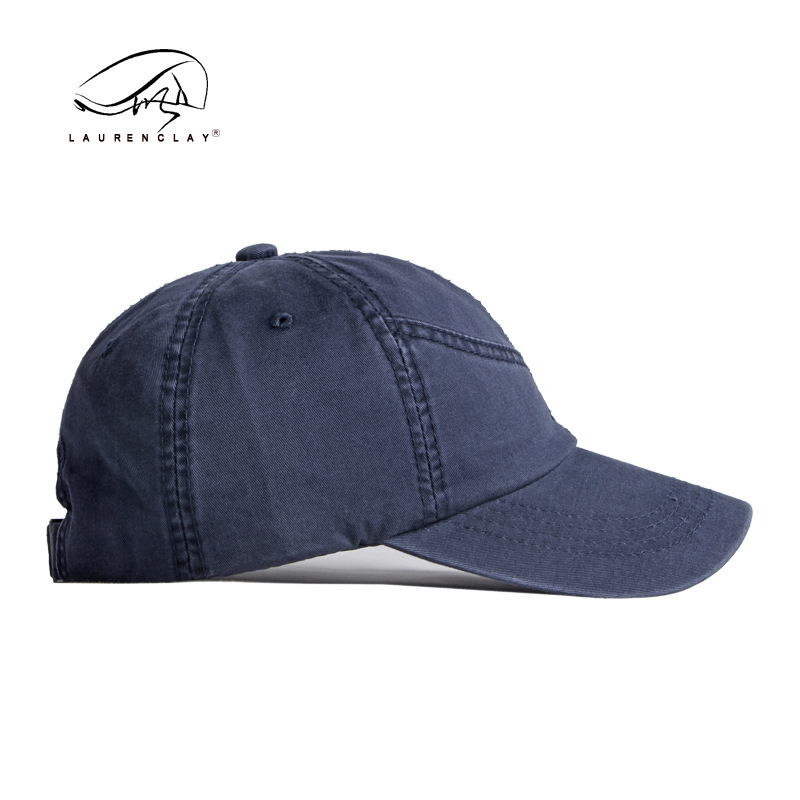 Spring and Summer Thin Washed Cotton Hat Men's Outdoor Sport Cap Sunscreen Sun-Poof Peaked Cap Stitching Baseball Cap Women